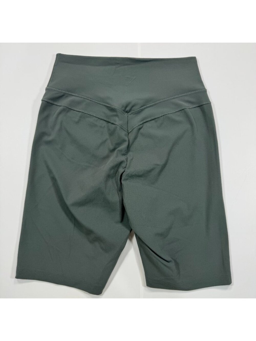 Gymshark x Whitney Simmons Shorts Women's S Green Nylon Compression Cycling